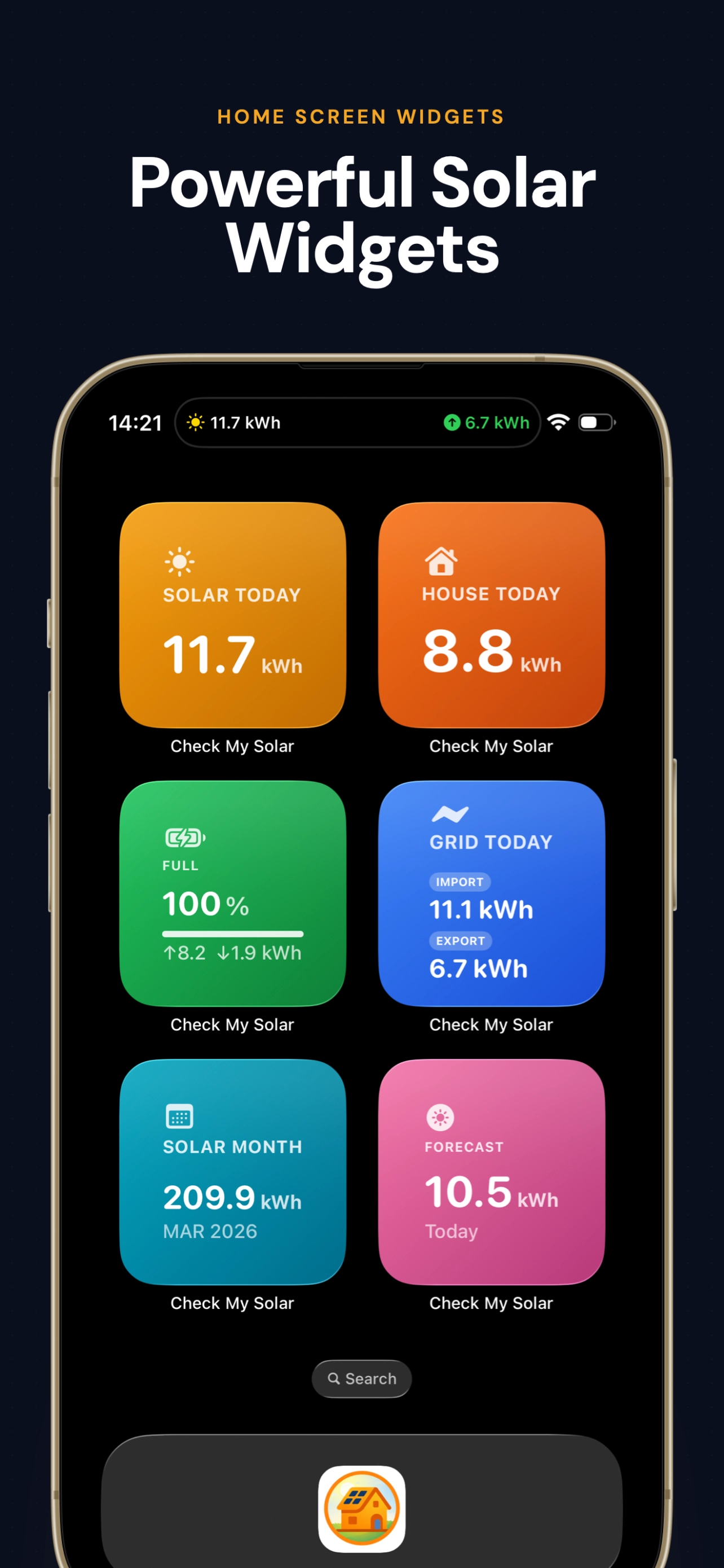 Check My Solar app screenshot 2