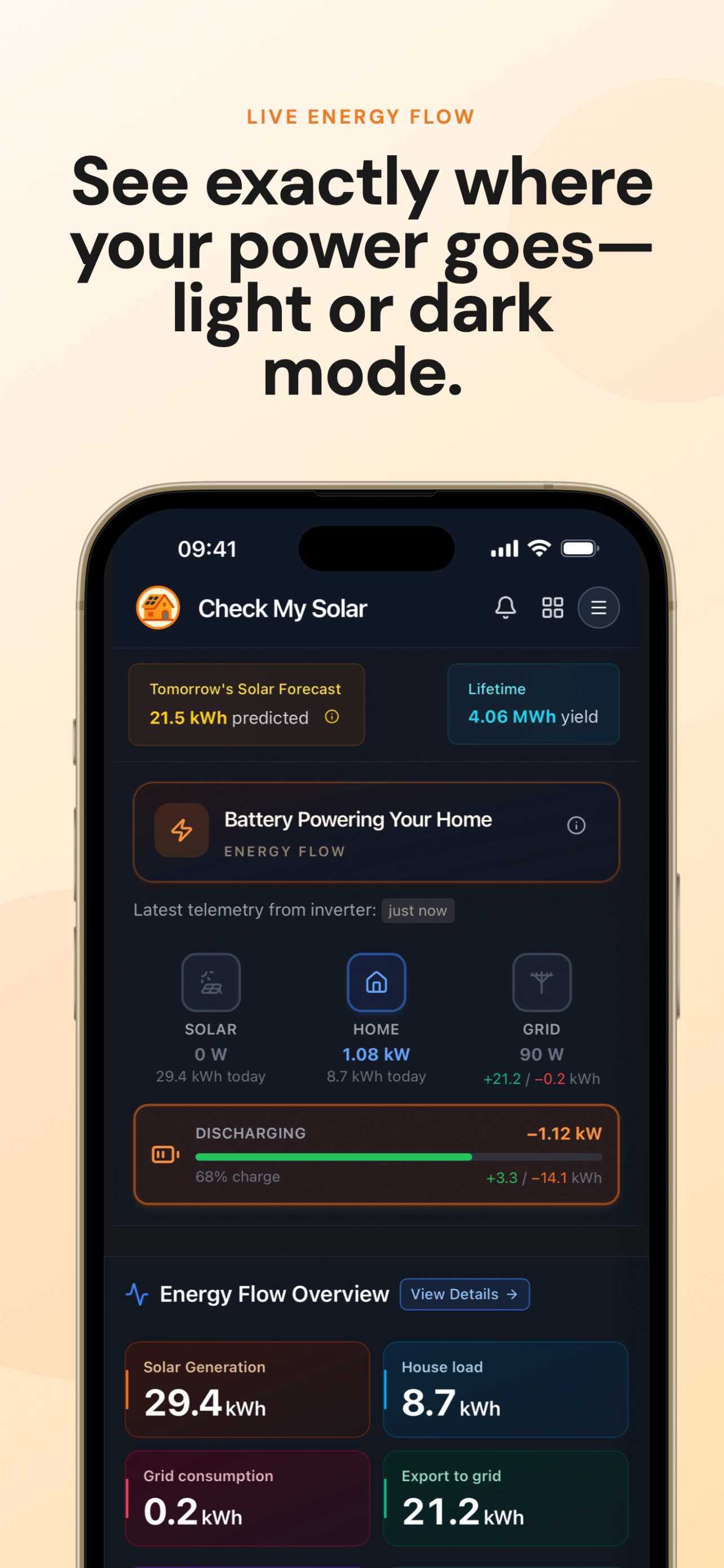 Check My Solar app screenshot 3